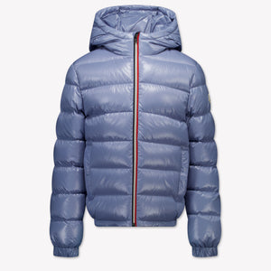 Moncler New Aubert Kinder Jongens Winterjas In Licht Blauw