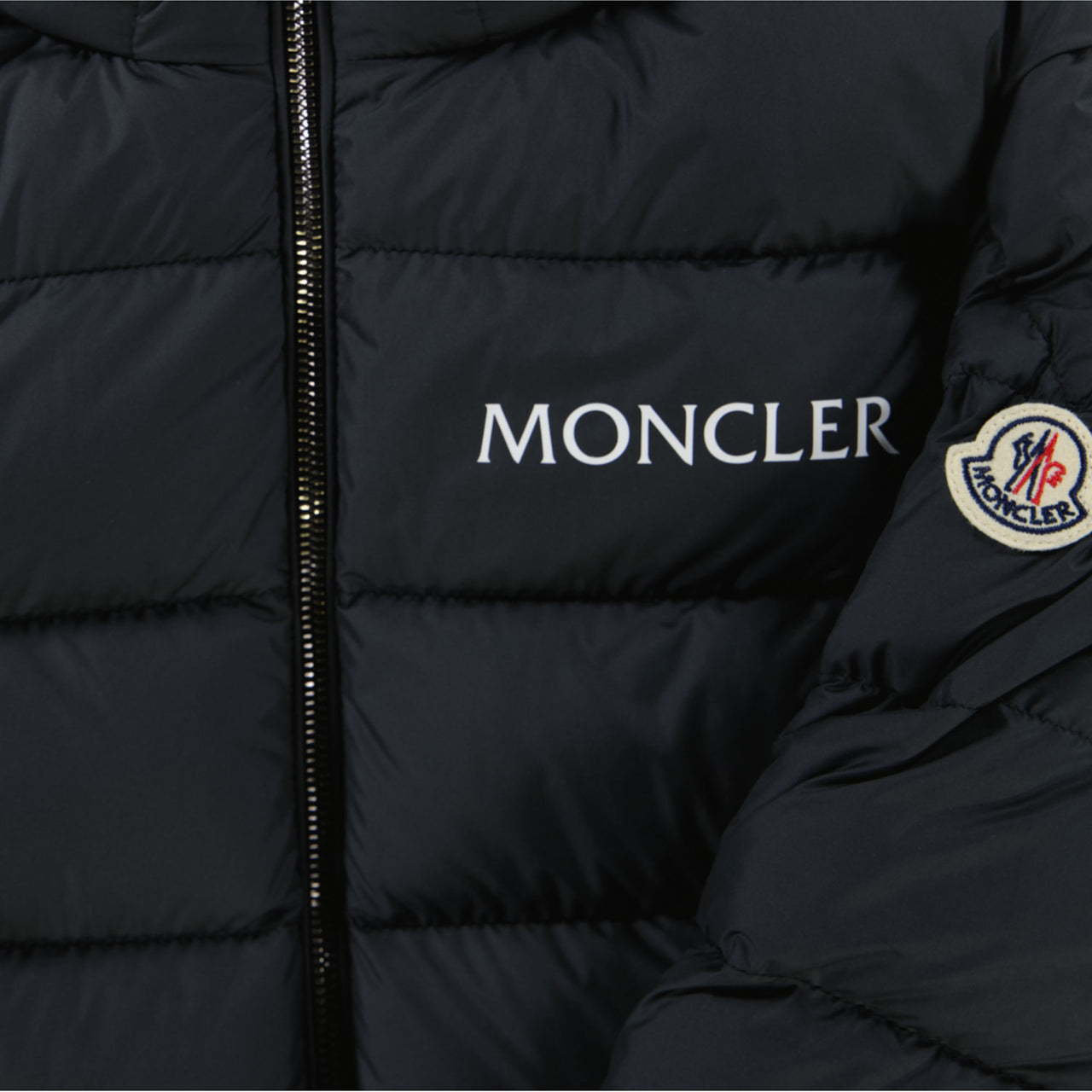 Moncler Bajan Kinder Garçons Veste d'hiver Noir