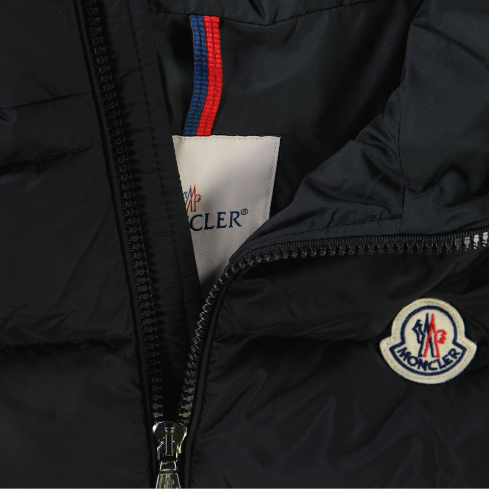 Moncler Fudo Kinder Ragazzi Calco più caldo in Nero