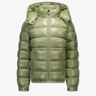 Moncler Niños de Maire Chicas Chaqueta de invierno Verde Claro