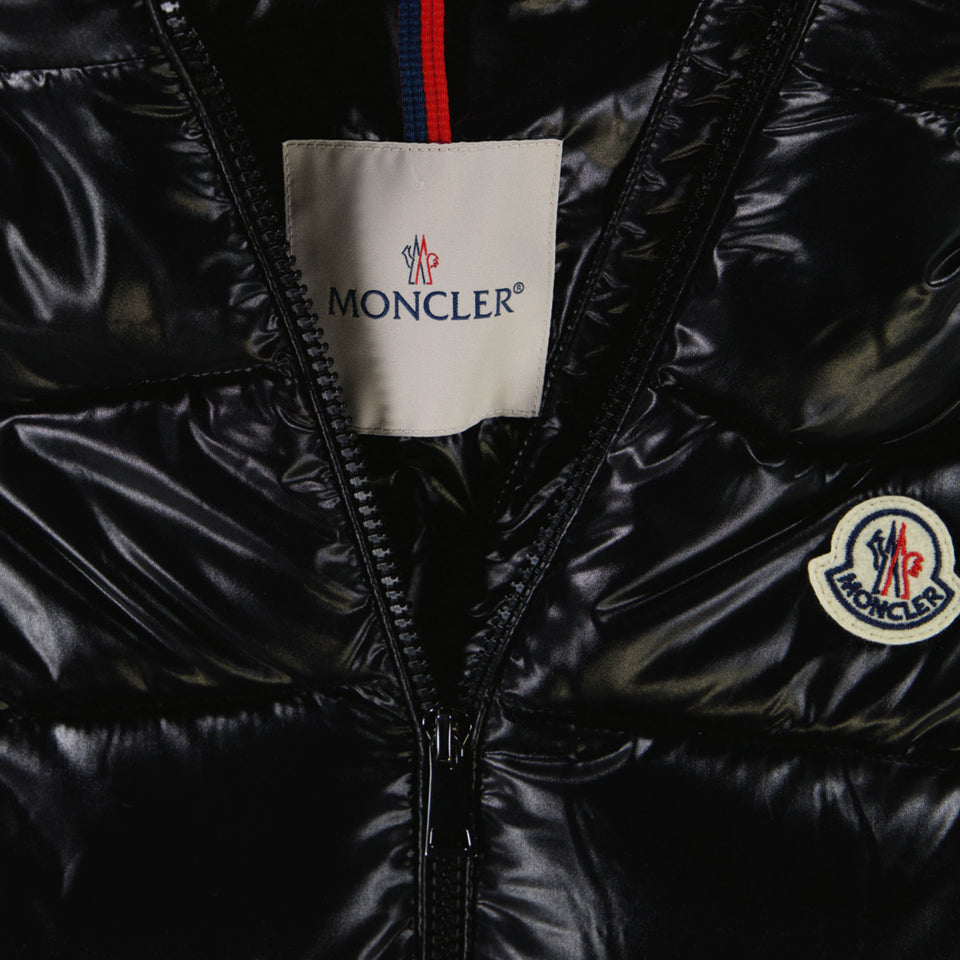 Moncler Ania Kinder Ragazze Calco più caldo in Nero