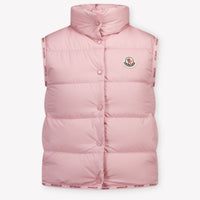 Moncler Niños Badia Chicas Cuerpo más cálido en Rosa claro