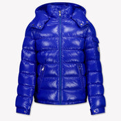 Moncler Niños mayas Chicos Chaqueta de invierno Azul Cobalto
