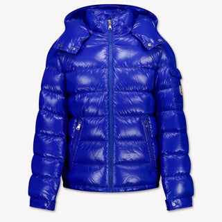 Moncler Niños mayas Chicos Chaqueta de invierno Azul Cobalto