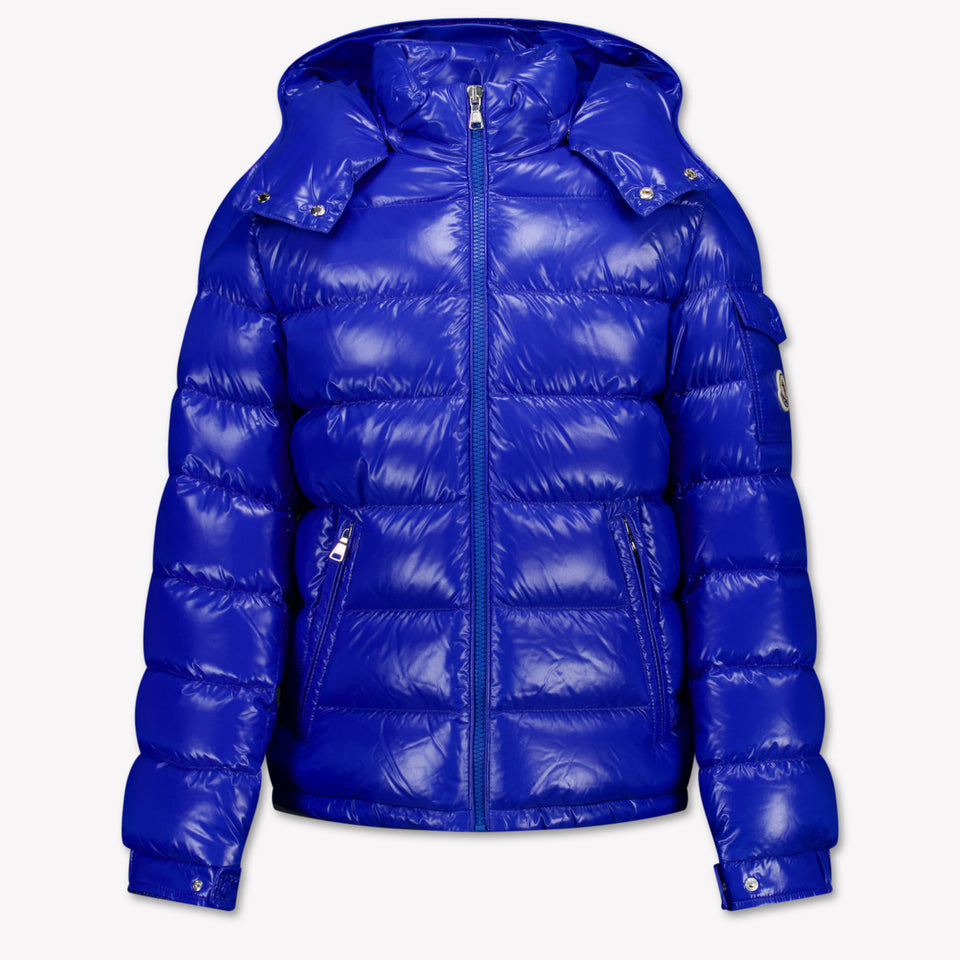 Moncler Niños mayas Chicos Chaqueta de invierno Azul Cobalto