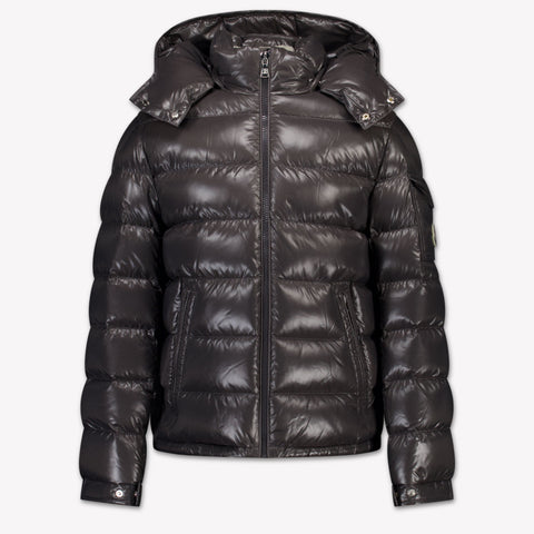 Moncler Niños mayas Chicos Chaqueta de invierno Antracita