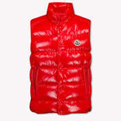 Moncler Bambini TIB Ragazzi Calco più caldo in Rosso