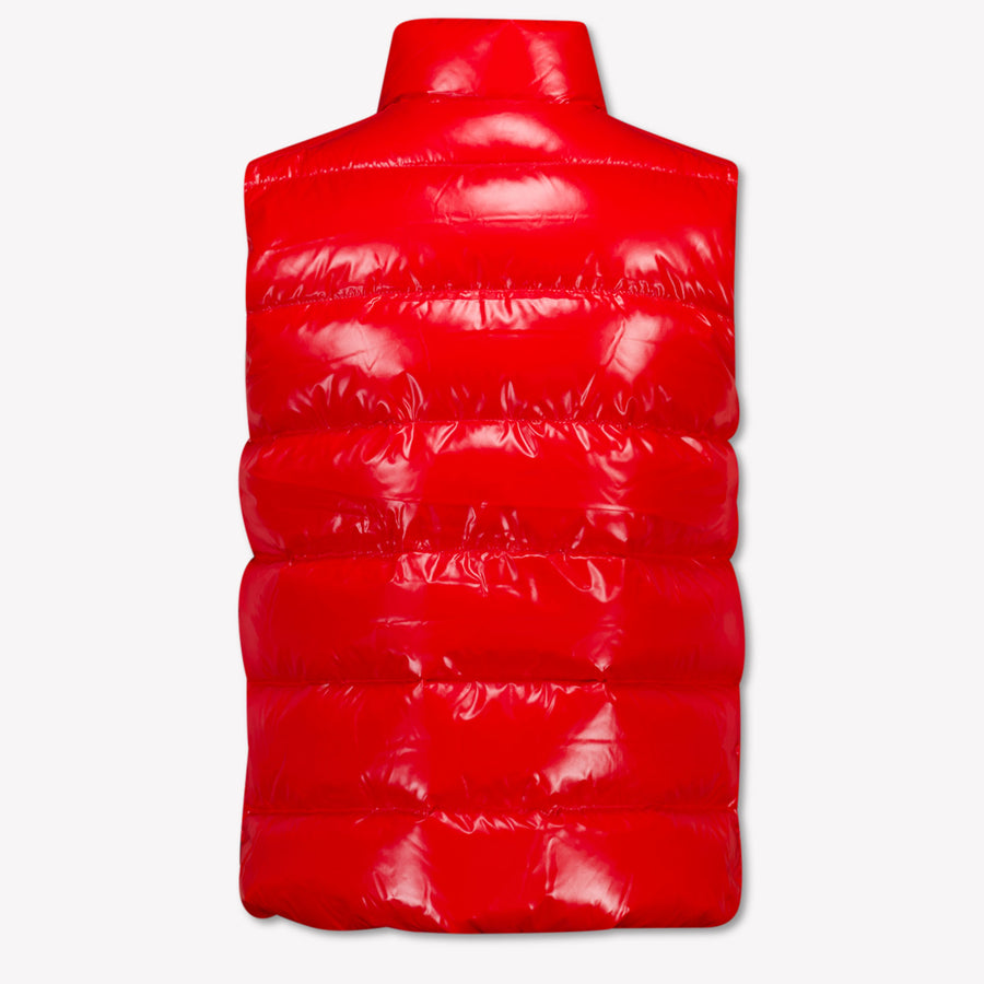Moncler Tib Children Garçons CHAMPEUR DE CORPS Rouge