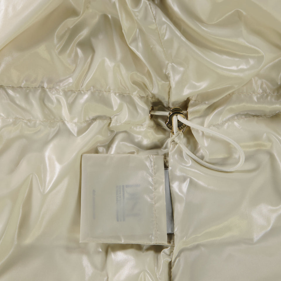 Moncler Dacca Kinder Winterjacke Creme