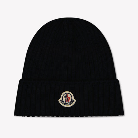 Moncler Ragazzo Unisex Cappello in Navy
