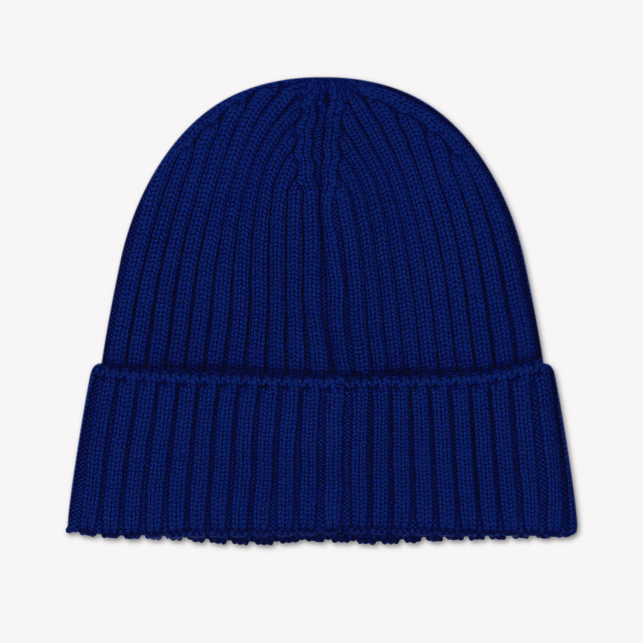 Moncler Ragazzo Unisex Cappello in Blu Cobalto