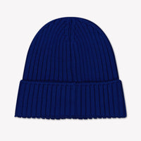 Moncler Ragazzo Unisex Cappello in Blu Cobalto