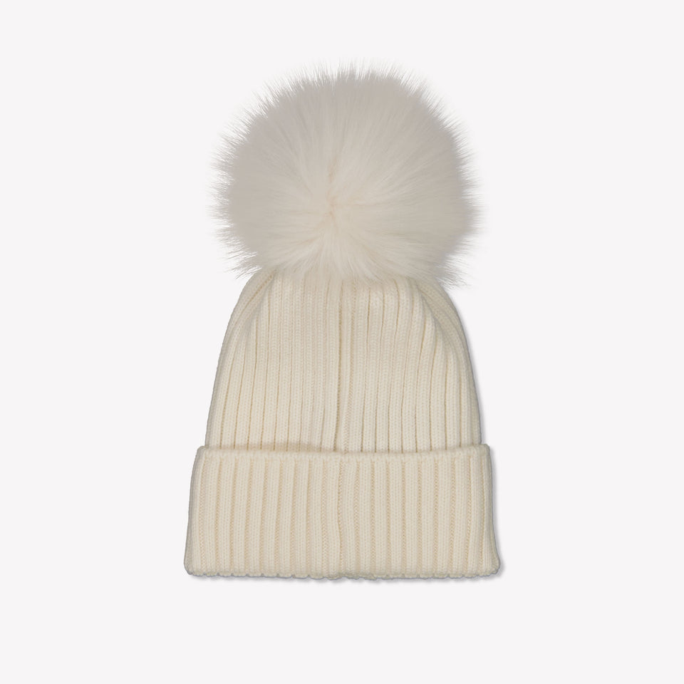 Moncler Ragazzo Ragazze Cappello in Off White