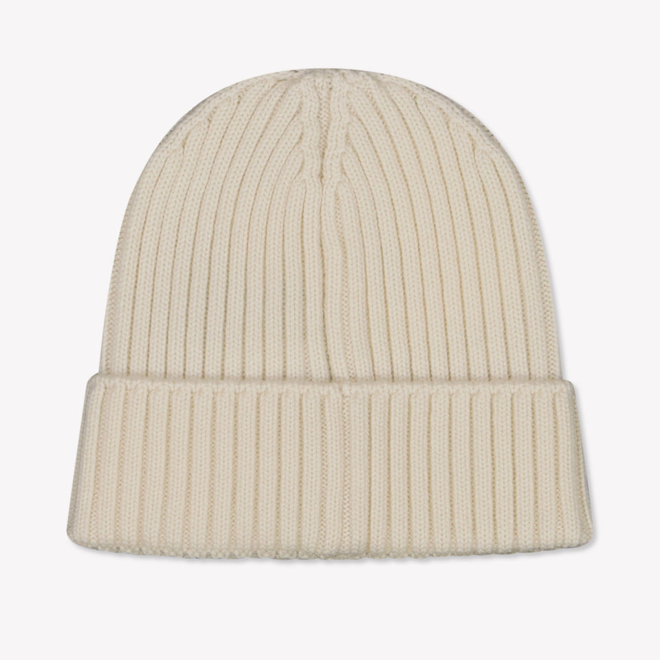 Moncler Ragazzo Unisex Cappello in Off White
