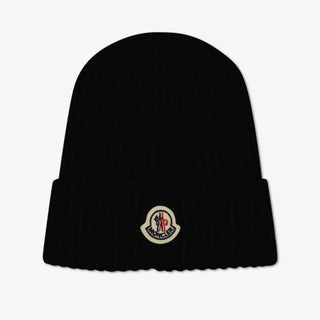 Moncler Kids Unisex Hat  Black