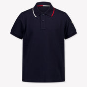 Moncler Ragazzo Ragazzi Polo Navy