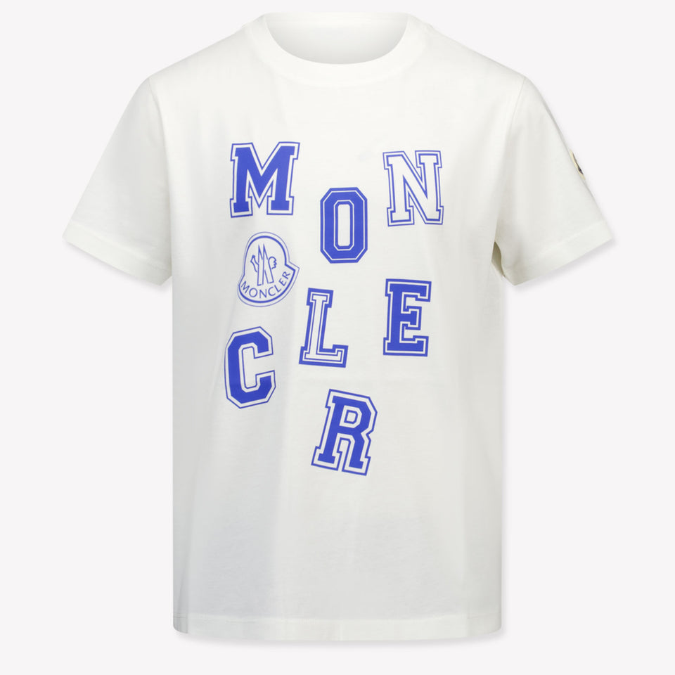 Moncler Enfant Garçons T-shirt Blanc