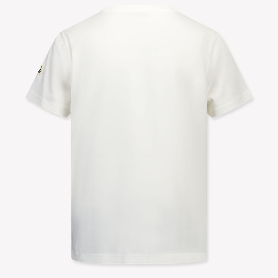 Moncler Enfant Garçons T-shirt Blanc