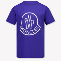 Moncler Ragazzo Ragazzi Maglietta dentro Blu Cobalto