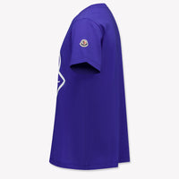 Moncler Ragazzo Ragazzi Maglietta dentro Blu Cobalto