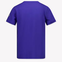 Moncler Ragazzo Ragazzi Maglietta dentro Blu Cobalto