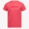 Moncler Enfant Filles T-shirt Rose