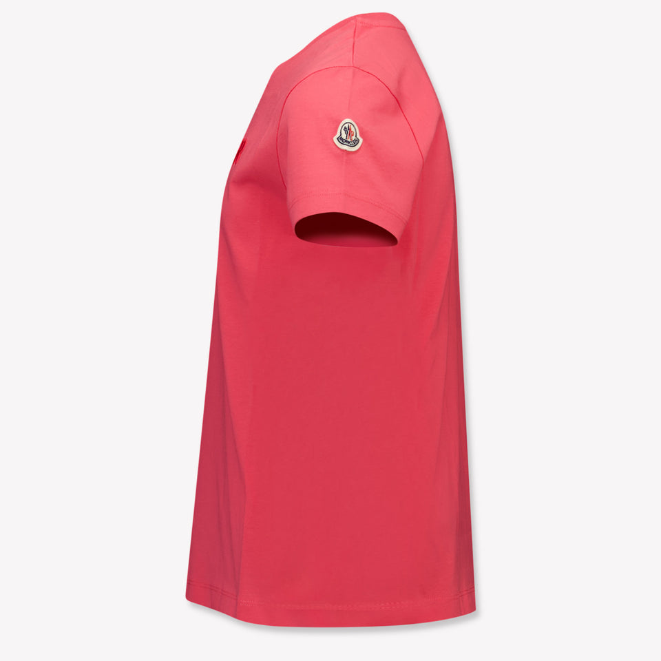 Moncler Niño Chicas Camiseta en Rosa
