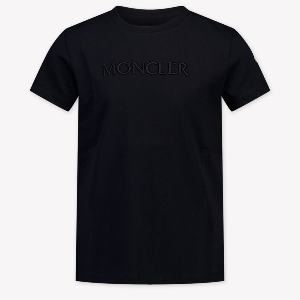 Moncler Kinder Mädchen T-Shirt Schwarz