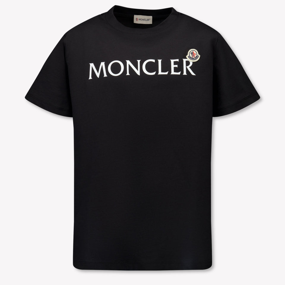 Moncler Niño Chicos Camiseta en Negro