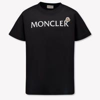 Moncler Enfant Garçons T-shirt Noir