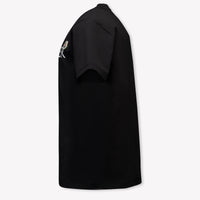 Moncler Enfant Garçons T-shirt Noir