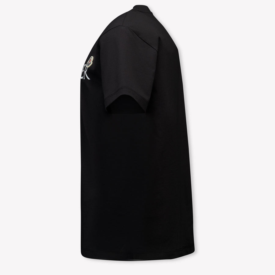 Moncler Enfant Garçons T-shirt Noir
