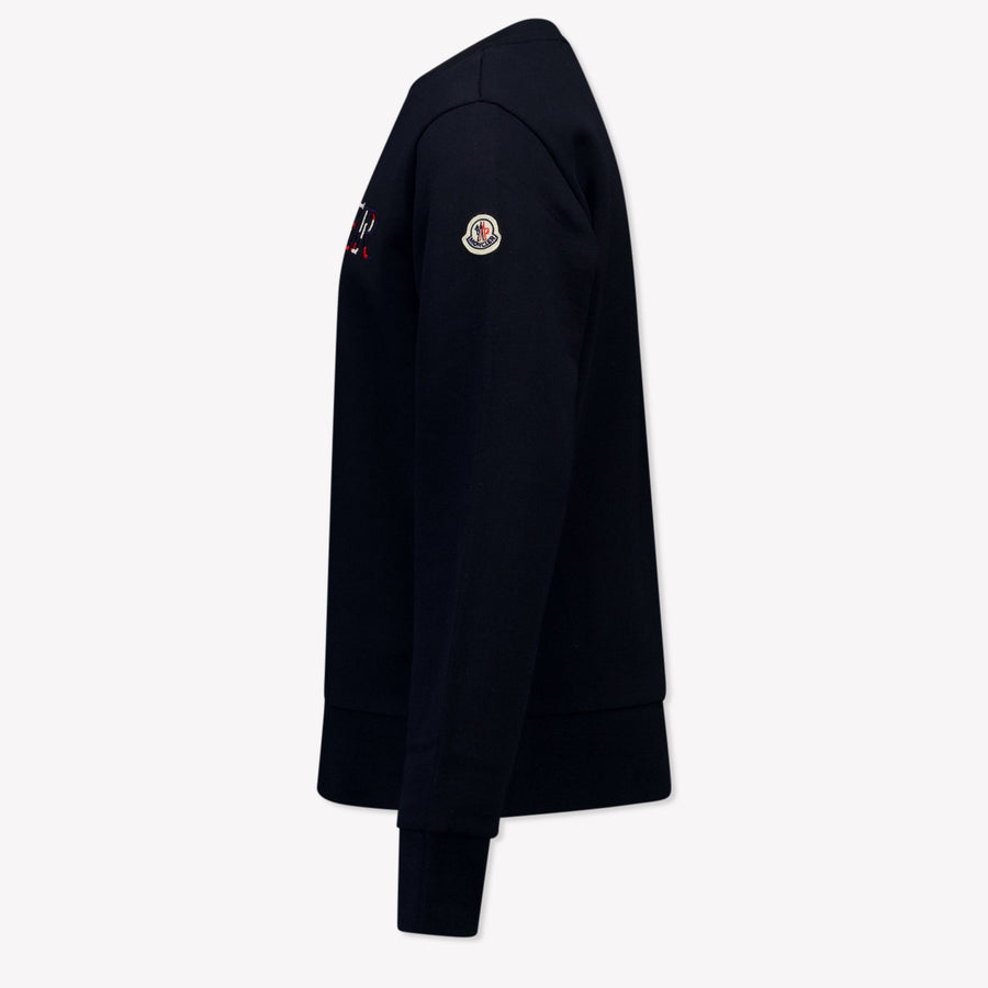Moncler Enfant Garçons Pull Navy