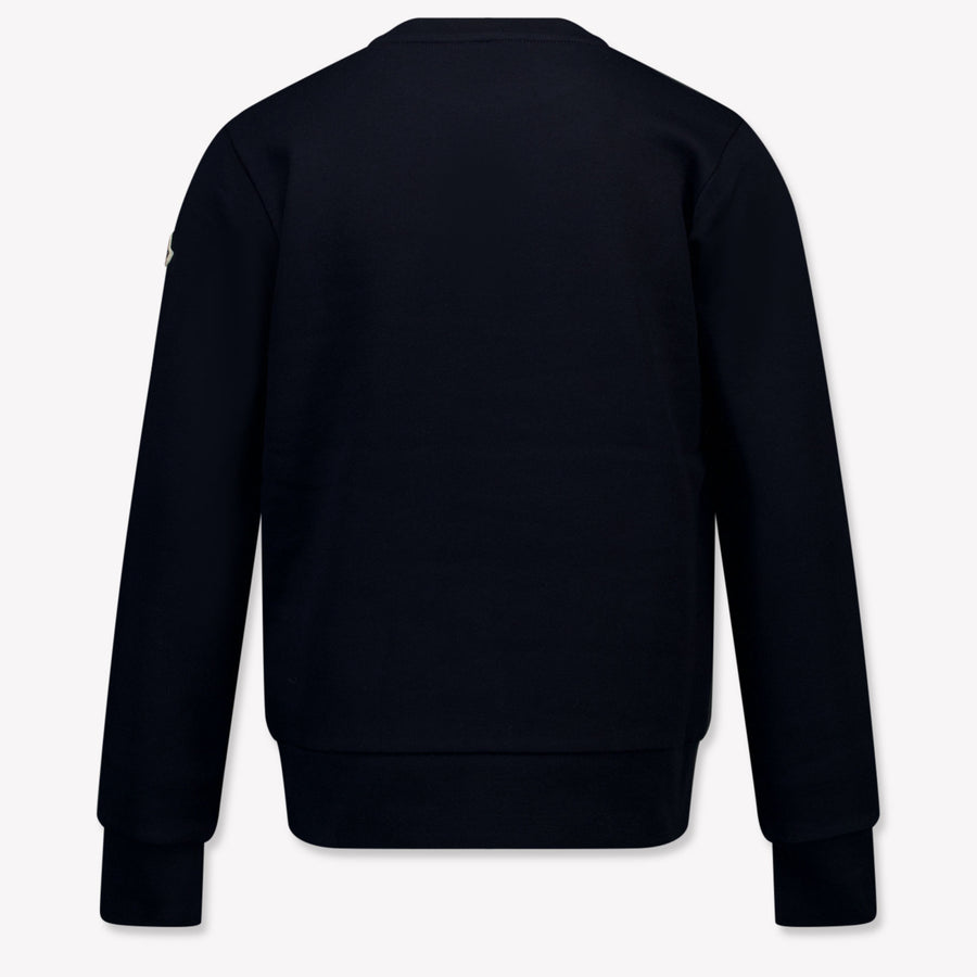 Moncler Enfant Garçons Pull Navy