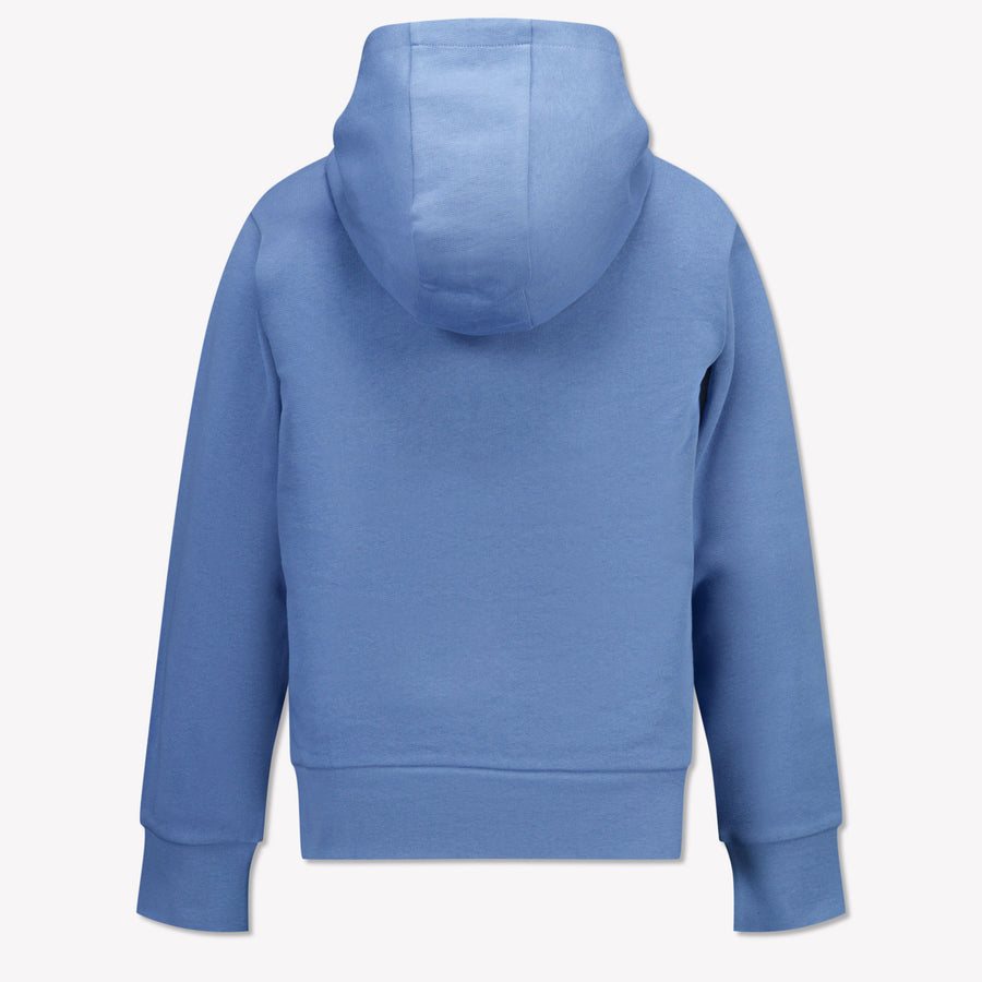Moncler Enfant Garçons Pull Bleu Clair