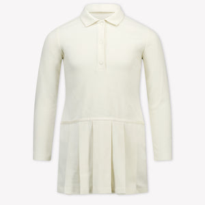 Moncler Kids Girls Dress Offwhite