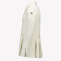Moncler Kids Girls Dress Offwhite