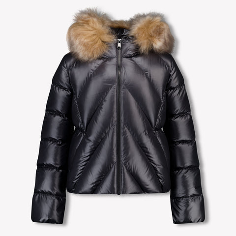 Moncler Enfants de domas Filles Veste d'hiver Noir