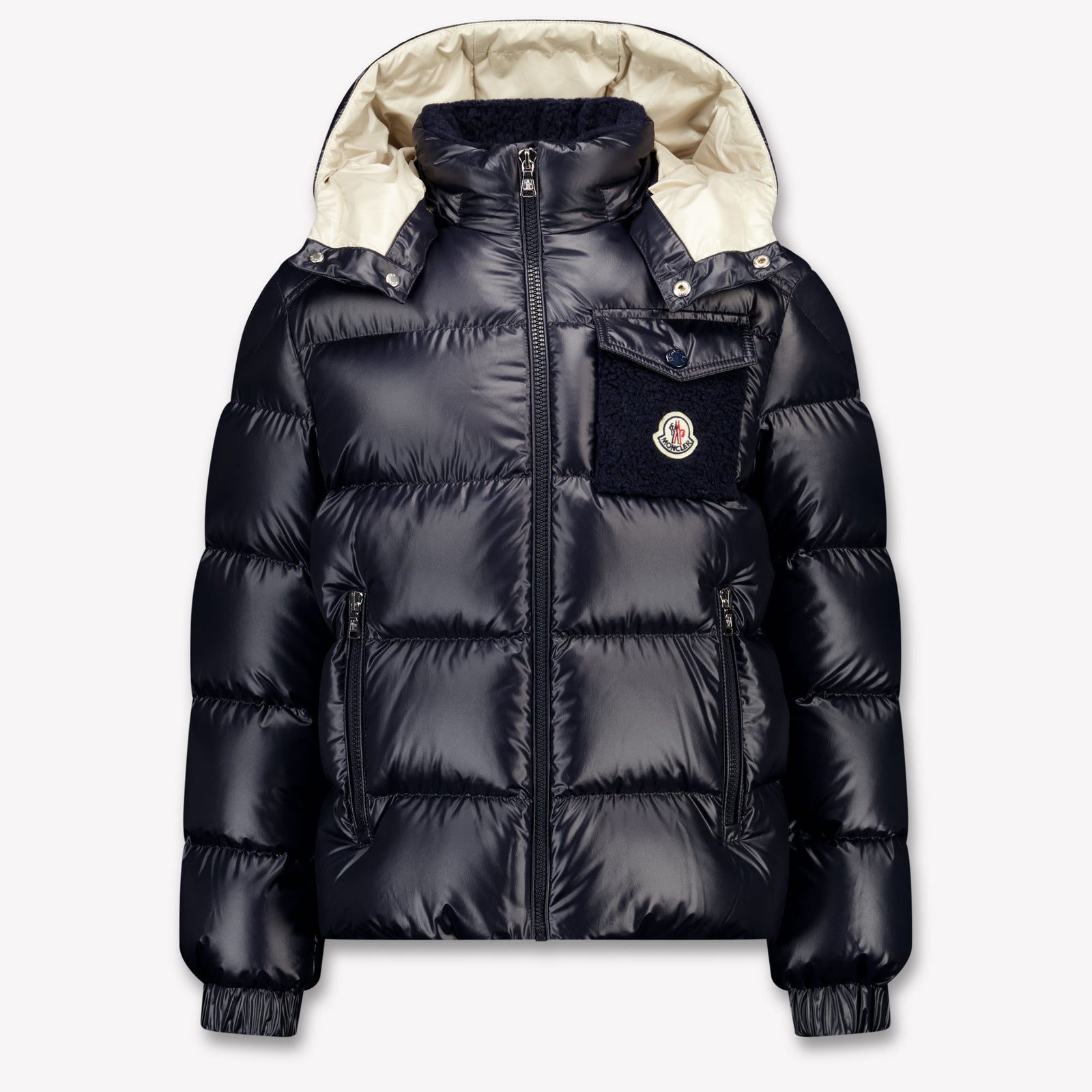 Moncler Bambini di yule Ragazzi Giacca invernale Navy