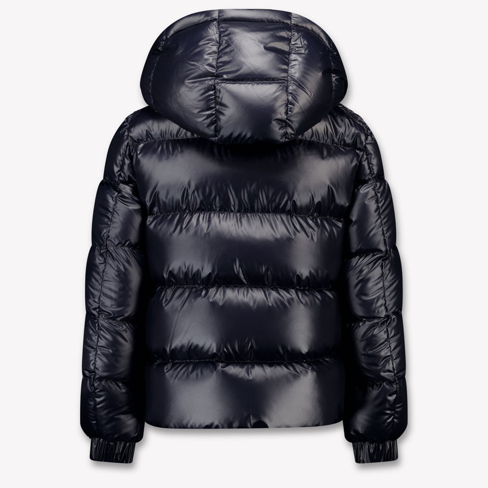 Moncler Yule Kinder Jongens Winterjas In Navy