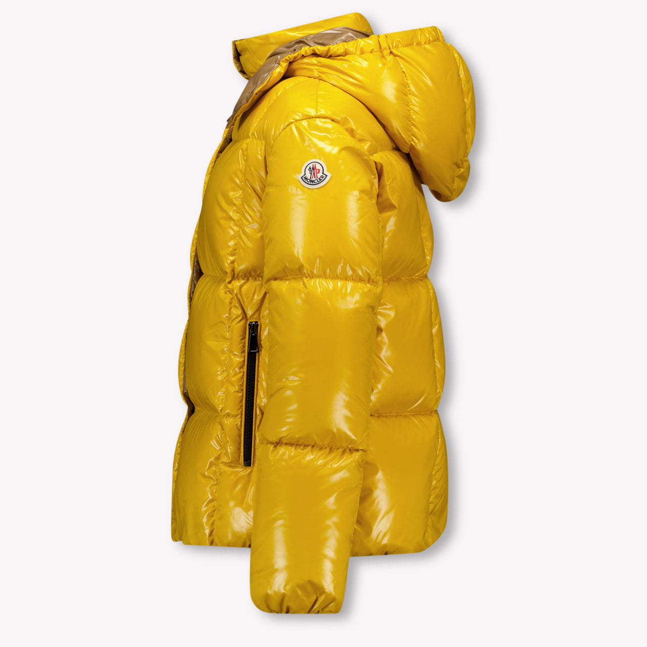 Moncler Parana Enfants Filles Veste d'hiver Jaune