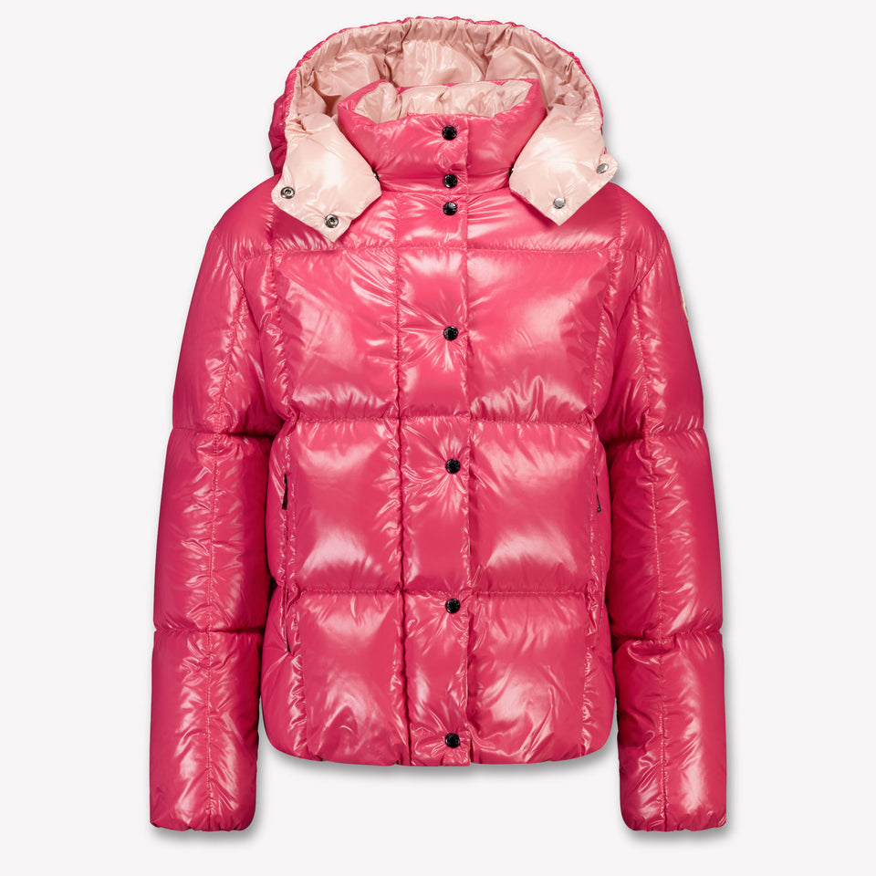Moncler Parana Enfants Filles Veste d'hiver Rose