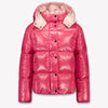 Moncler Parana Enfants Filles Veste d'hiver Rose