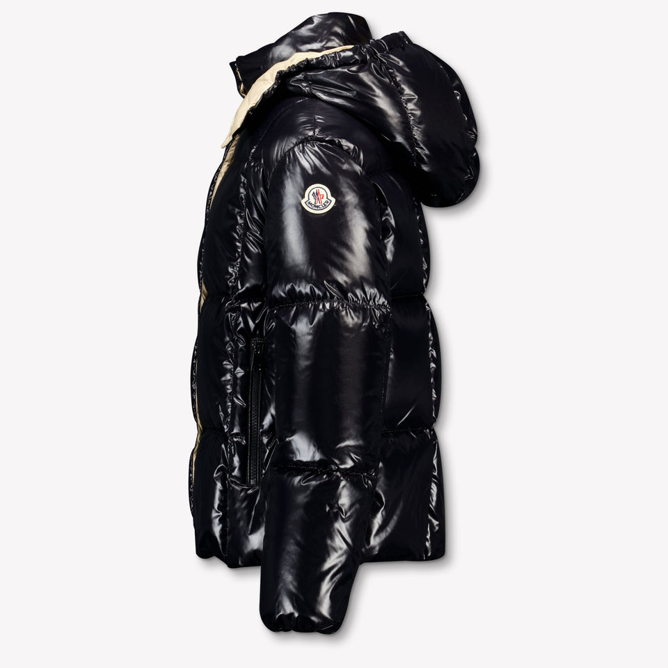 Moncler Parana Enfants Filles Veste d'hiver Noir
