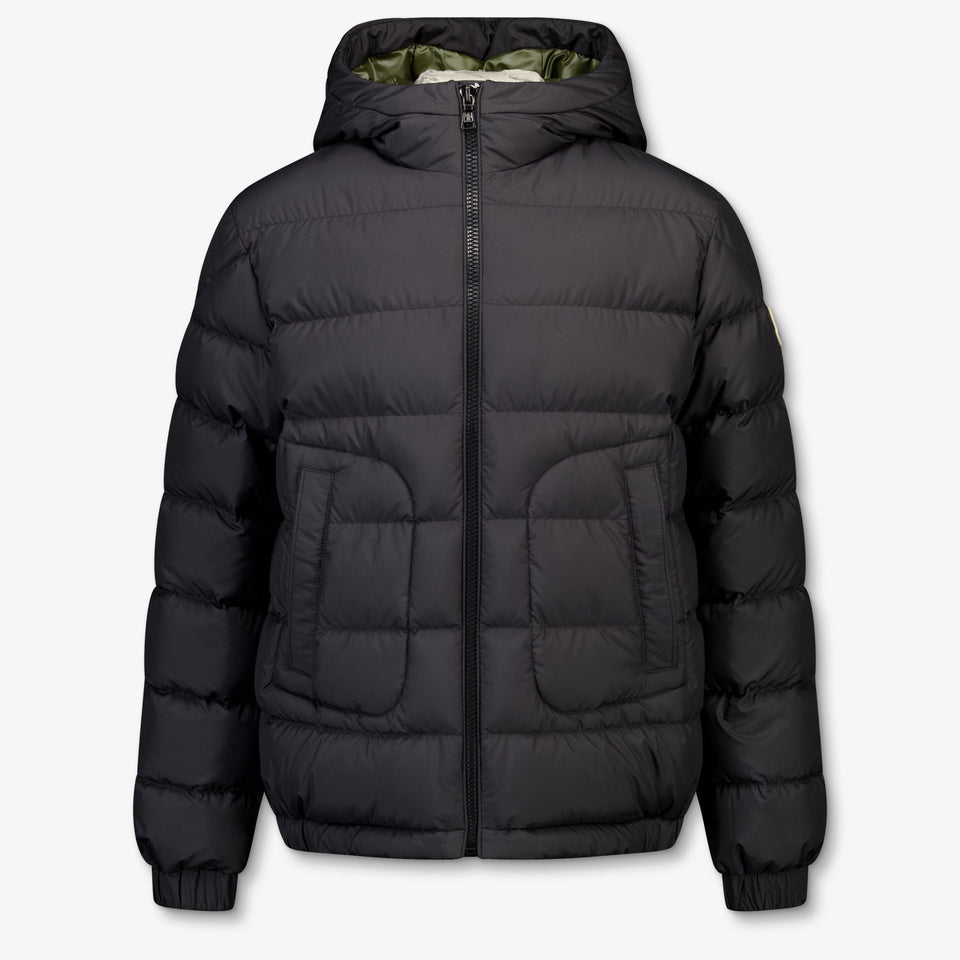 Moncler Grecois Kinder Jungen Winterjacke Schwarz