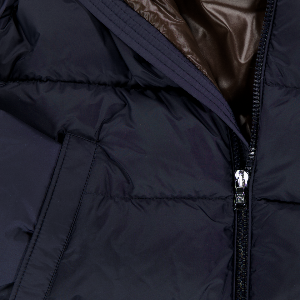 Moncler Eranu Kinder Garçons Veste d'hiver Navy