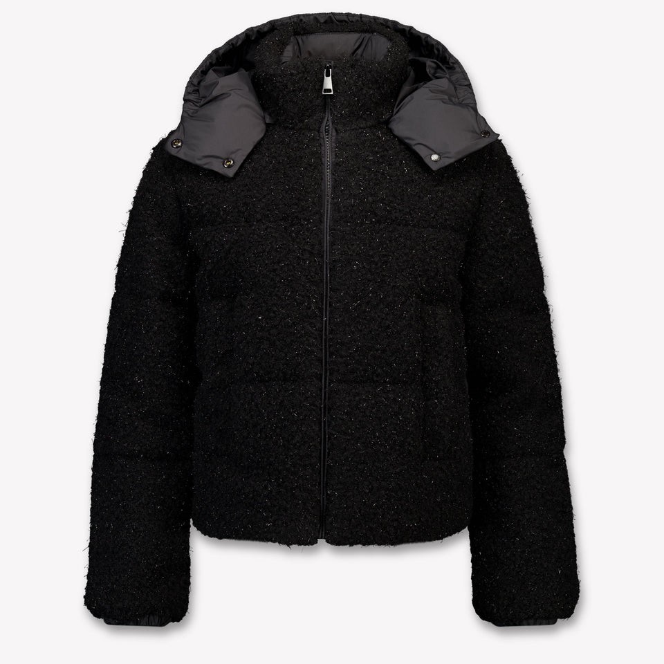 Moncler Enfants Zambaga Filles Veste d'hiver Noir