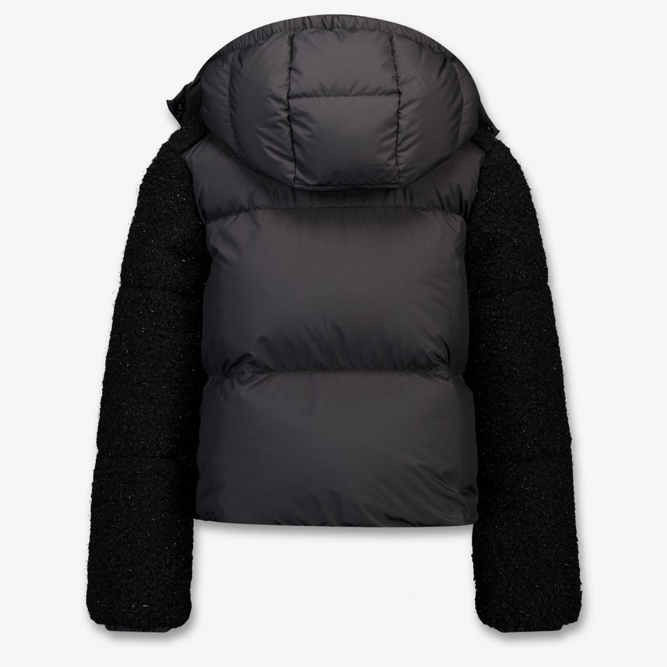 Moncler Enfants Zambaga Filles Veste d'hiver Noir