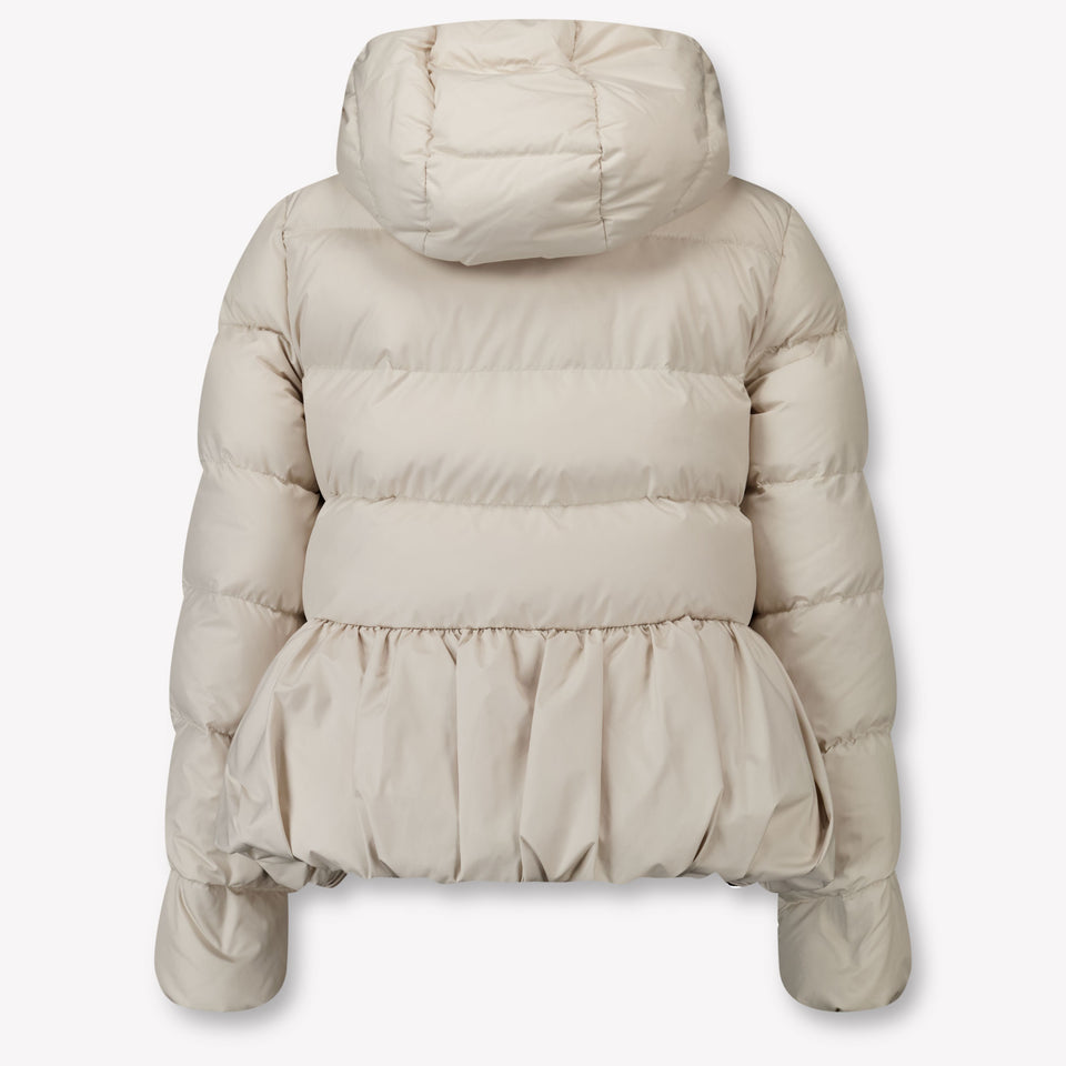 Moncler Elizaveta Kids Girls Winter Jacket  Ecru