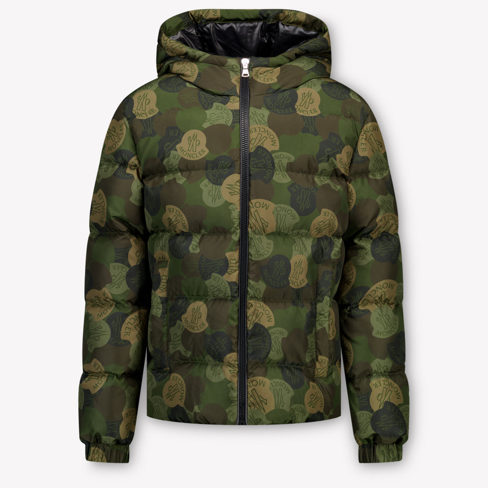 Moncler Escero Chicos Chaqueta de invierno Army